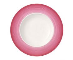 Villeroy & Boch Colourful Life Berry Fantasy Assiette à pâtes, 30 cm, Porcelaine Premium, Blanc/Rose
