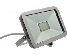 MKC projecteur dextÃ©rieur led 3200Â K IP65Â slim, blanc