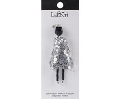 Jolees Laliberi Pendentif Poupée, Multicolore, 3.04 x 17.14 x 0.76 cm