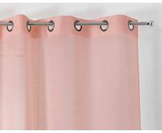 Linder Voilage à Åillet, 100% Lin, Rose, 145 x 260 cm