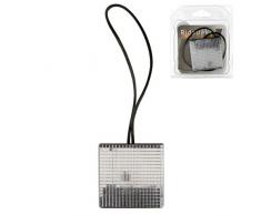 STEPHANOISE Magnet Carre, Argent, Diametre 6 cm - Envergure 41 cm