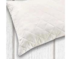 Corredocasa 0036it Set oreillers nÅud matelassÃ© Fourniture HÃ´tel, Latex viscoso, Blanc, 70Â x 45Â x 15Â cm