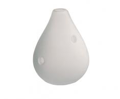 SÃ¨vres Toujours Cristal de GiroflÃ©e Vase en Verre avec Finition satinÃ©e 28 cm Blanc