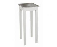 Haku MÃ¶bel 51146 Console Blanc/Maritime/Pin-30 x 30 x 76 cm