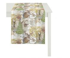 Apeltstoffe Chemin de Table, Coton, Beige, 48 x 140 x 0,5 cm