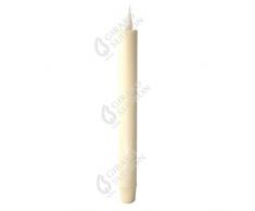 Bougie flamme LED L25cm ABS/WAX