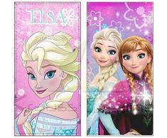 Disney Frozen Serviette de Plage, Multicolore, U