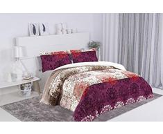 ForenTex Ãdredon lit borreguillo Microseda 250x260cm Mauve