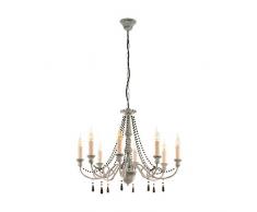 Eglo Colchester Suspension en bois Taupe antique 40 W