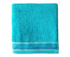 Santens ORKA Eponge Serviette de Toilette, Coton, Lagune, 50100