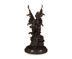 World Art Forest Fairy Sculpture En Bronze, Multicolore, 39x19x18,5 Cm