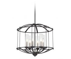 Quoizel QZ/TROY/P Lustre avec 6 Ampoules 61 x 61 x 53,3 cm