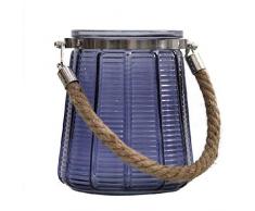 Dcasa Bougeoir en Verre Conique pour Bougie Chauffe-Plat et photophore Unisexe Adulte, Multicolore (Multicolore), Unique