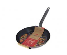 POELE A LEGUMES ET MARRONS #OUTDOOR PERFOREE A QUEUE Ã 28