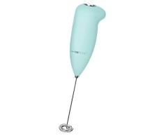 Clatronic MS 3089 Mousseur Ã lait Ã piles en acier inoxydable Vert menthe