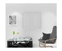 Soleil docre Nicolas Brise bise, Voile, Polyester, Gris, 45 x 90 cm