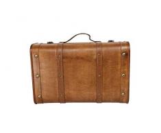 Gisela Graham Coffre à Bagages en Bois Multicolore Taille Unique