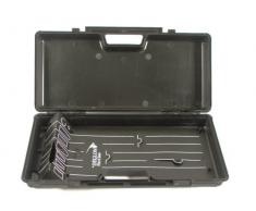 Deglon Vide Compact Coque avec 1Â Fix-Class Plateaux, Noir