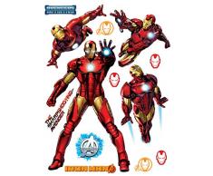 AG Design DK 1795Â Marvel, Sticker Mural, 1Â Partie, Papier, Multicolore, 0,1Â x 65Â x 85Â cm