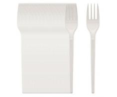 Winware Plastique lÃ©ger Couverts Economic Gamme de Blanc, lÃ©ger, Couverts en Plastique.