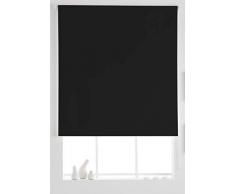Estoralis Dracarys Store Enrouleur Occultant, Polyester, Anthracite, 130 x 230 cm
