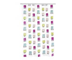 RIDDER Enjoy Rideau de Douche, 100% PEVA, Multicolore, ca. 180x200 cm