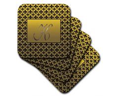 3dRose CST_36089_3 Dessous de Verre, Multicolore, set-of-4-Ceramic