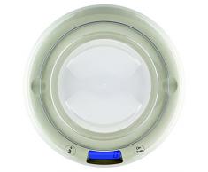 Abeba VV46282 Balance de Cuisine numérique Bubble en crème, Plastique, 45x35x25 cm