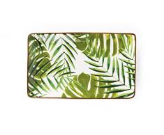 Excelsa Foliage Plat de service en cÃ©ramique