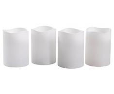 Flower Power 4715, Bougie LED, blanc, 35Â x 10Â x 12Â cm