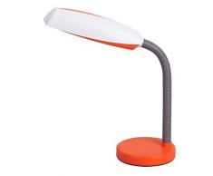Rabalux Lampe de table de bureau Dean, orange, orange, E27