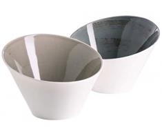 MÃSER Série Derby Premium Set pour 4 personnes de qualité gastronomique, en porcelaine pastel, couleur pastel, durable Ensemble de bols