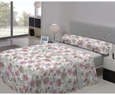 Gale Hayman Style Javier larrainzar Jeu de draps de 3Â piÃ¨ces, algodÃ³n-poliÃ©ster, Gris 190x105x3 cm Gris