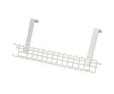 ClosetMaid sur Le Banc de Porte Cravate et Ceinture Rack, Blanc, 21.3Â cm x 49.5Â cm x 6.4Â cm