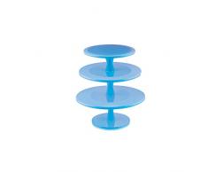 silikomart 72.364.22.0065 Hula Up XL Light Blue Présentoir à Gâteaux Tournant, Plastique, Bleu Clair