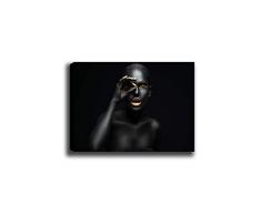 Bonamaison Peinture sur toile, multicolore, 50 x 70 cm - ConÃ§u et fabriquÃ© en Turquie