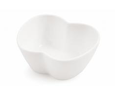 Galileo Casa Coupelle Hors-d Åuvre, Porcelaine, Blanc Mela Bianco