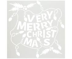 De Crafter Atelier modèle 30,5 cm x 30,5 cm Guirlande de Noël Lumineuse