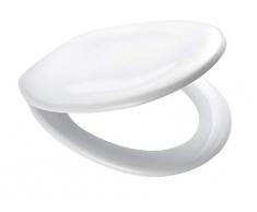 RIDDER Portland Abattant WC en polypropylène Blanc Env. 446 x 367 mm.