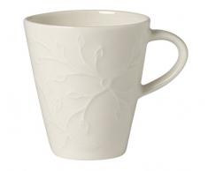 Villeroy & Boch CaffÃ¨ Club Floral Touch Tasse Ã Mokka/Expresso, 100 ml, Porcelaine Premium, Blanc
