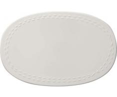 like. by Villeroy & Boch its my moment Assiette, 30x19 cm, Porcelaine Premium, Blanc