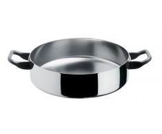 Alessi La Cintura Di Orione Faitout 28Â cm avec 2Â poignÃ©es en acier inoxydable 18/10