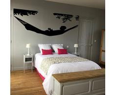 TATOUTEX 3613242345418 Sticker Mural, Rose, L 200cm x H 80cm