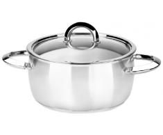 BRA Option - Faitout, 16 cm, Acier Inoxydable avec Couvercle