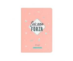 Mr Wonderful Petit Agenda Classique 2019-2020, Multicolore, Dimensions : 12,6 x 17,4 x 2,5 cm