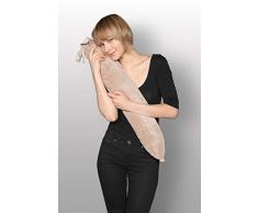 Kanguru 1118 George Cream Bouillotte Longue avec Petite Poche Caoutchouc/PVC/Polyester Beige 72 x 12 x 2 cm