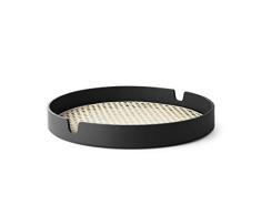 Normann Copenhagen Salon Plateau en Bois Noir Ã 35 cm