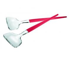 Guzzini Couverts Ã Salade 32Â cm. Vintage TKM, Rouge