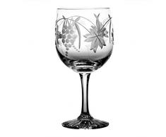 Crystaljulia 7109 Verre Ã vin en cristal au plomb Transparent