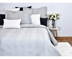 MI CASA Matelas en Polyester Gris 180 x 270 cm